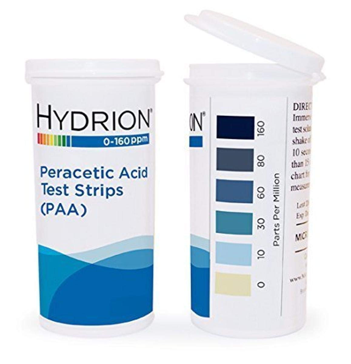 Peracetic Acid Test Strips (0-160ppm) image 0