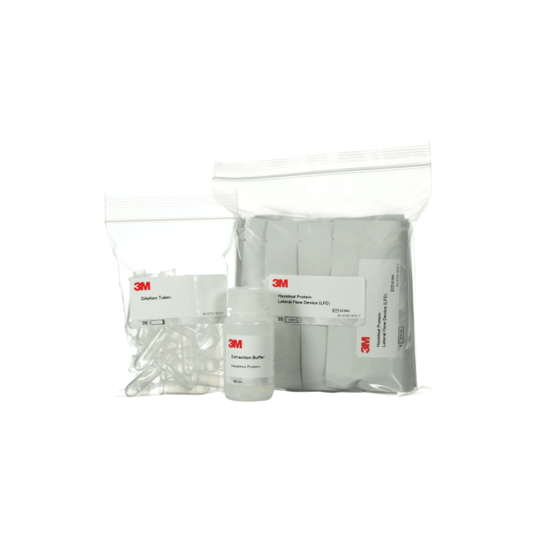 Our Neogen Hazelnut Protein Rapid Kit provides an 11 minute hazelnut allergen result, allowing you to take immediate action. Our Neogen Hazelnut Protein Rapid Kit comes in a pack size of either 10 or 25 tests, to fit your usage needs.