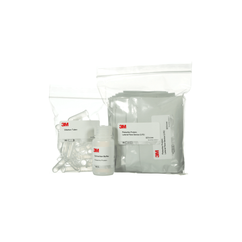 The Neogen Pistachio Protein Rapid Kit detects low levels of allergens and provides you a fast 11 minute result. This test is easy to use and does not require previous training. Shop our Neogen Allergen Range online today.