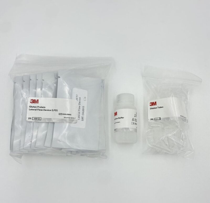 Inside look into the 3M Rapid Gluten Detection Kit. This kit allows you to bring your gluten testing for both surfaces and products inhouse and receive 11 minute results.