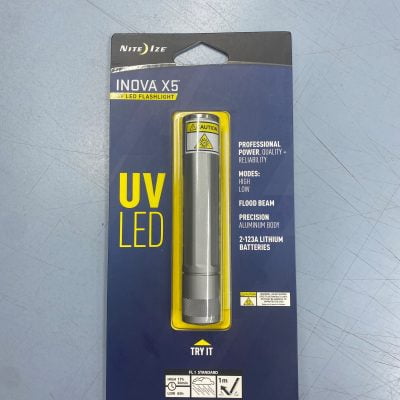 Brevis LED Torch is a small handheld, portable, long life torch to be used with the GlitterBug range.