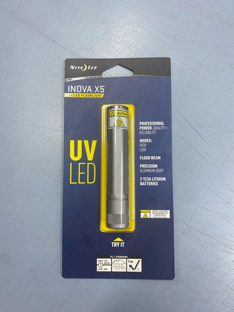 Brevis LED Torch is a small handheld, portable, long life torch to be used with the GlitterBug range.