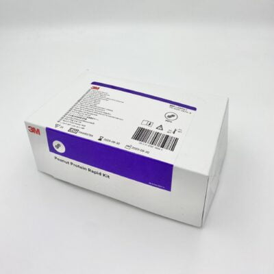 The 3M Peanut Allergen Testing Kit is a great testing kit for companies in the Australian food and beverage industry looking to bring their allergen testing inhouse. The 3M Peanut Allergen Kit provides a rapid 12 minute lateral flow result and detects peanut allergens in both food and surfaces.