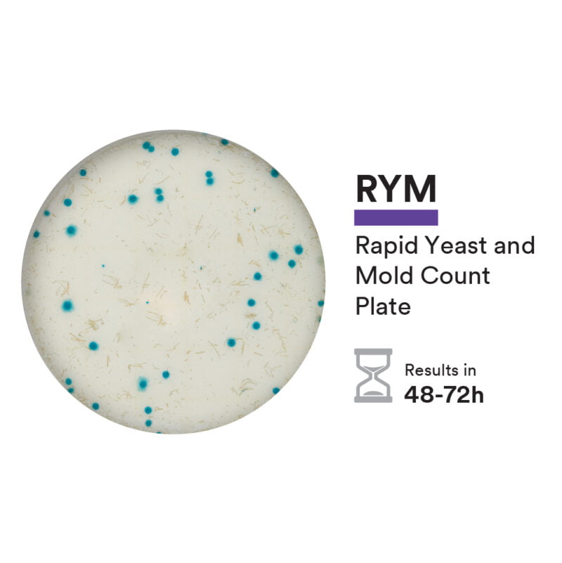 Neogen Petrifilm Rapid Yeast & Mould Count Plates are a sample ready and provide rapid 48 hour results.